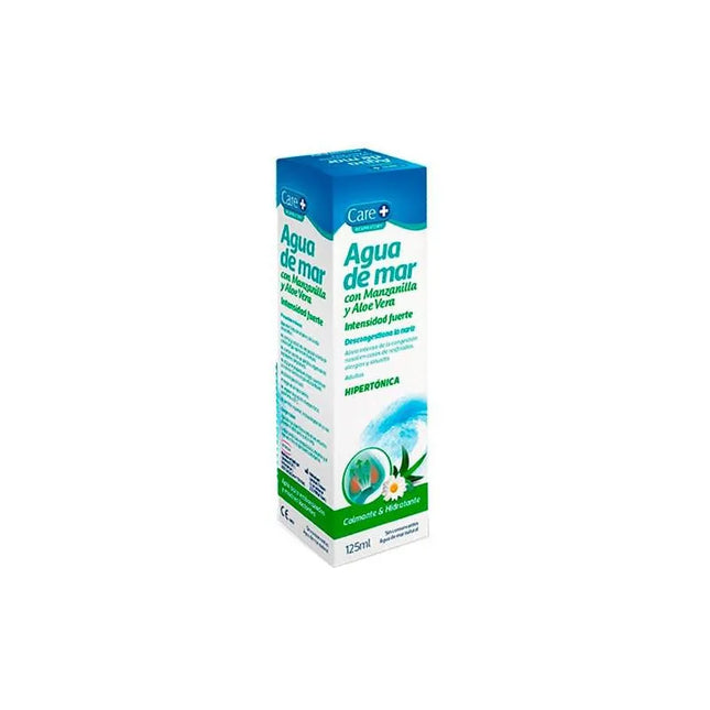 CARE+ Agua De Mar Manzanilla y Aloe Vera, 125 ml