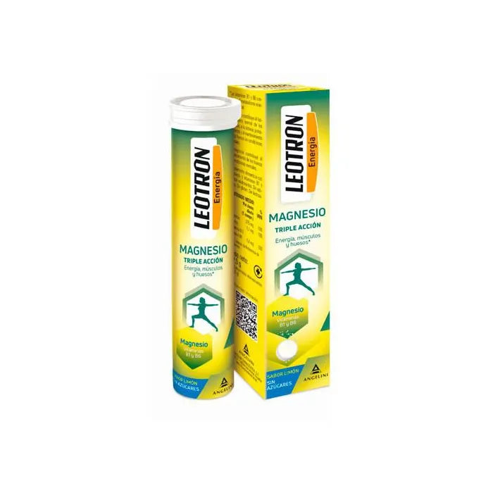 Homeosor Leotron Effervescent Magnesium, 15 tablets