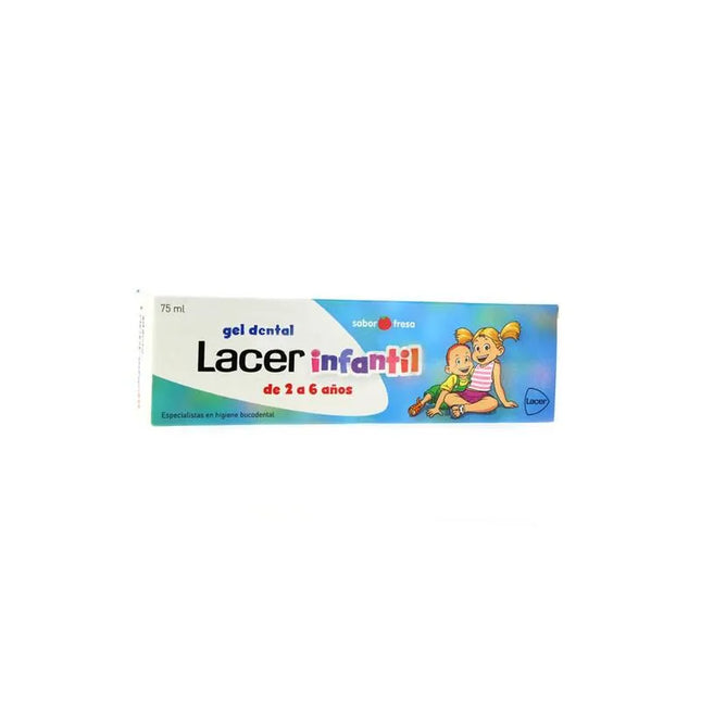 Lacer Infant Strawberry Flavour – Gel, 75 ml
