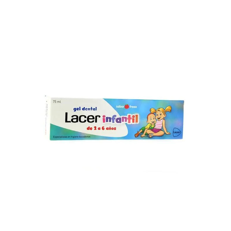 Lacer Infant Strawberry Flavour – Gel, 75 ml