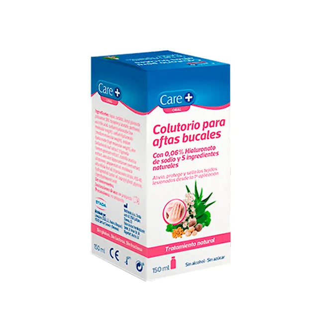 CARE+ Mouth Mouthwash For Mouth Aphthous Ulcers, 150 ml