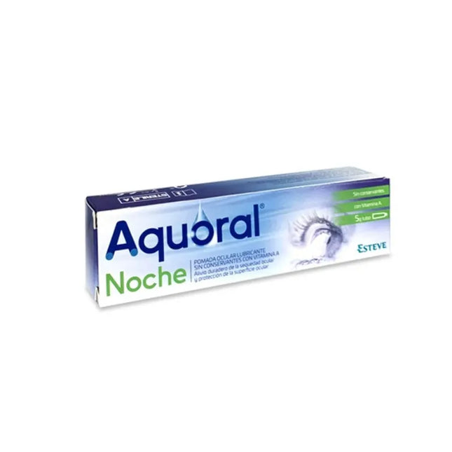 Esteve Aquoral Night Lubricating Eye Ointment, 5 g