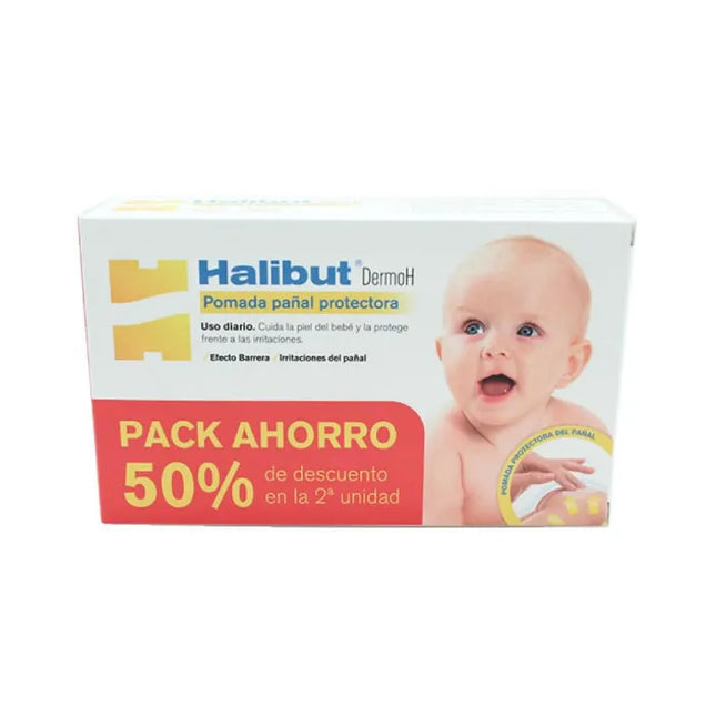 Halibut DermoH Protective Ointment Two Pack Unisex, 2x45 g