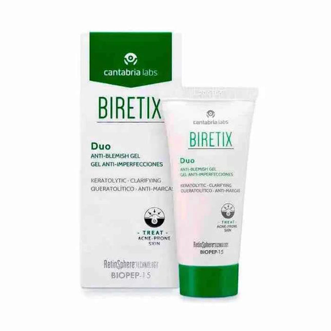 Cantabria LABS Endocare Biretix Duo Anti Blemish – Gel Unisex, 30 ml