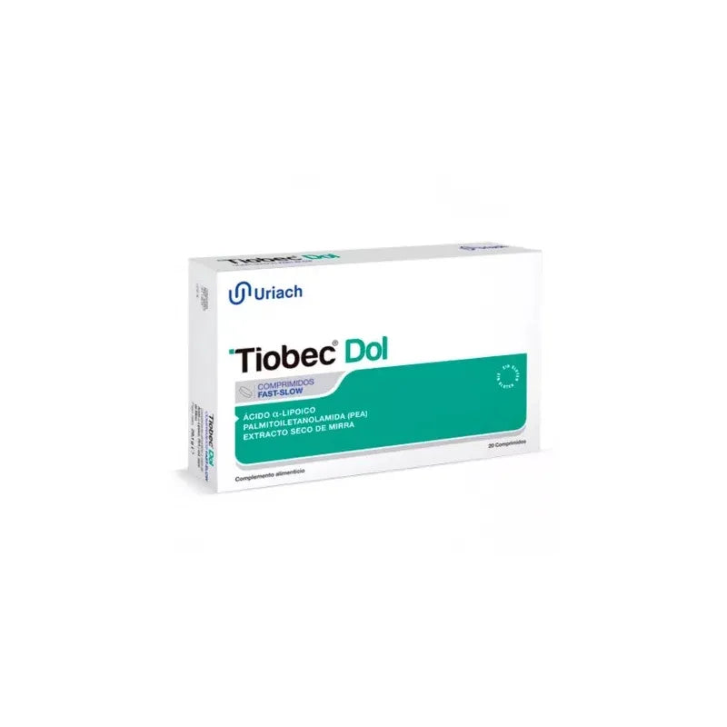 Uriach Tiobec Dol 20 Tiobec Dol Unisex, 20 tablets