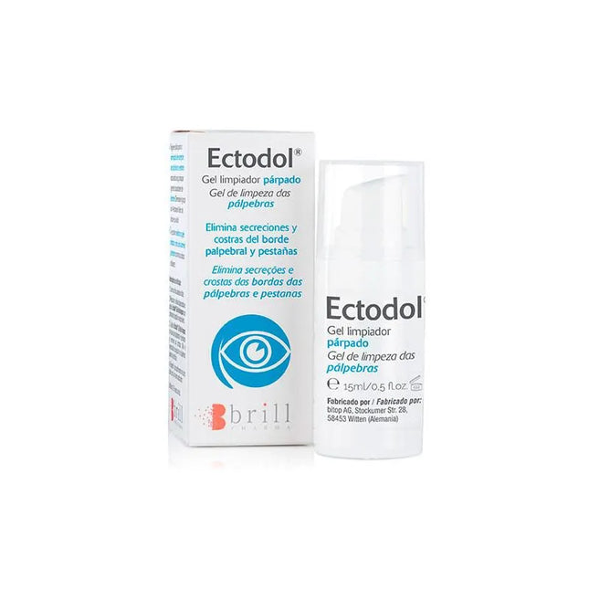 Brill Ectodol Eyelid Cleansing – Gel Unisex, 15 ml