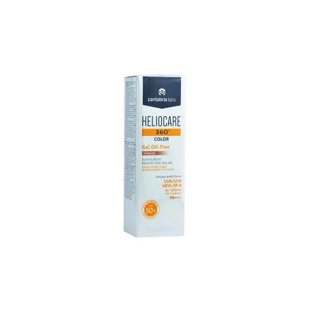 Heliocare 360º Color – Gel Oil-Free Spf50 Bronze Unisex, 50 ml
