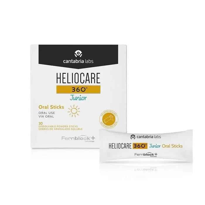 Heliocare 360º Junior Oral Sticks Unisex, 20 Units