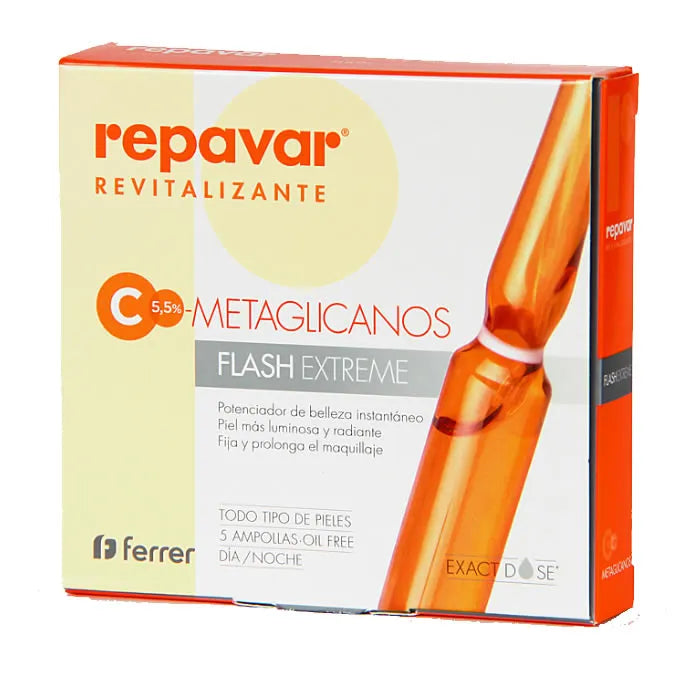 Repavar Revitalize Flash Extreme 5 Vial Unisex