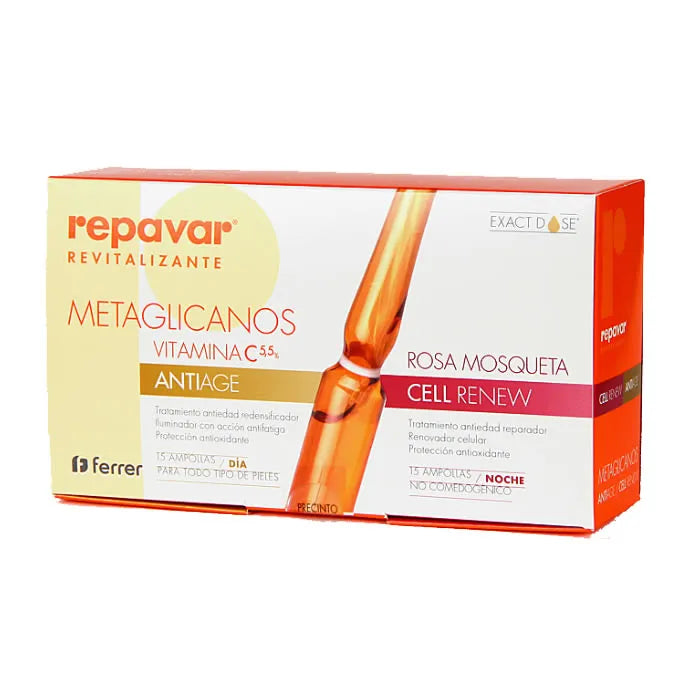 Repavar Revitalize Antiage + Cell Renew 30 Vial Unisex