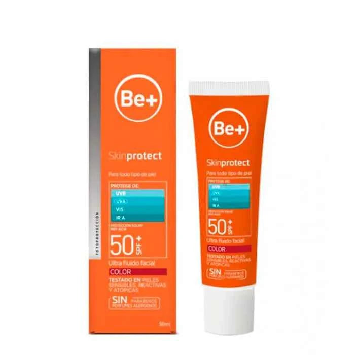 BE+ Skin Protect Facial Colour Spf50+, 50 ml