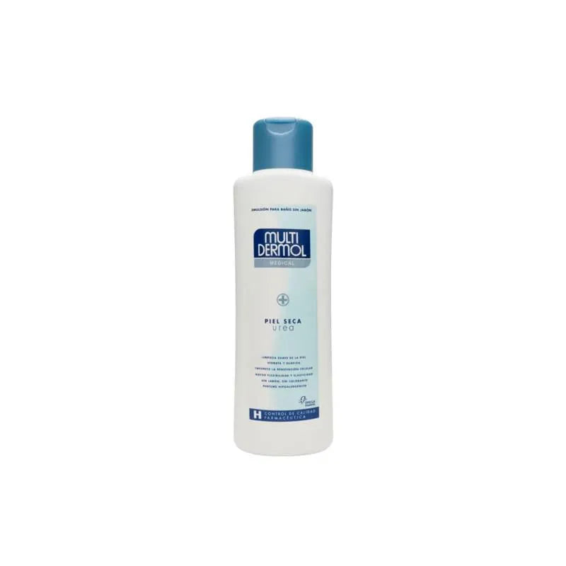 Multidermol Medical Soap-Free Bath Emulsion With Urea, 750 ml