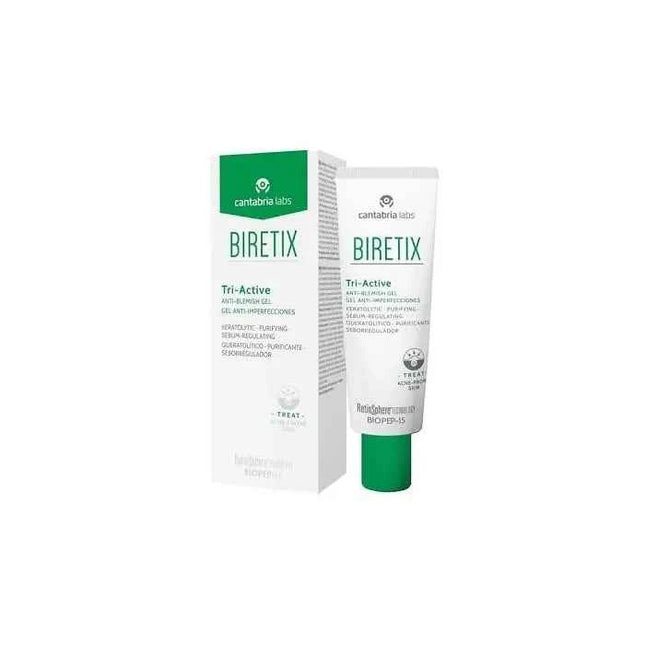 Cantabria LABS Endocare Biretix Tri-Active Anti-Blemish – Gel Unisex, 50 ml