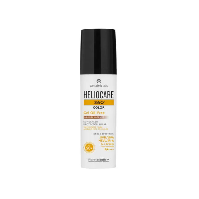 Heliocare 360 – Gel Oil Free Bronze Intense Spf50 Unisex, 50 ml
