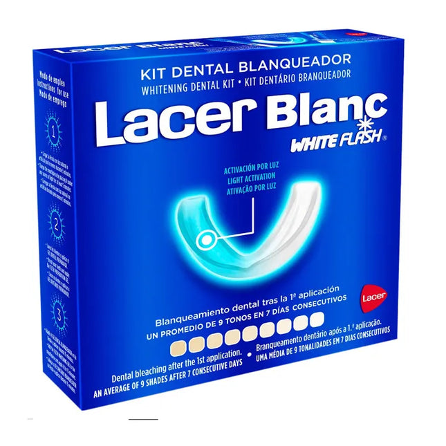 Lacer Blanc White Flash, Set 3 Pieces