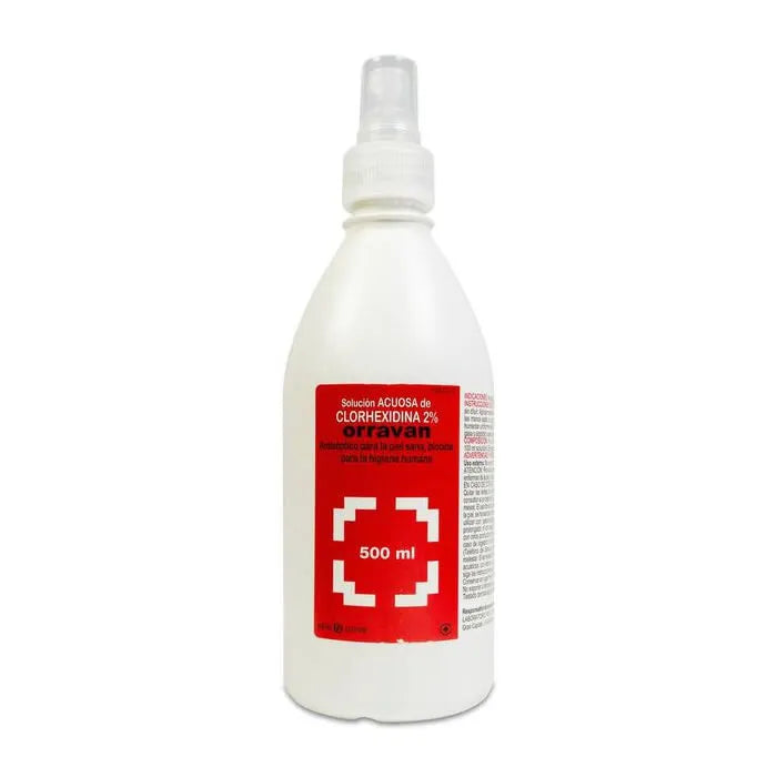 Orravan Chlorhexidine 2% Aqueous Solution, 500 ml