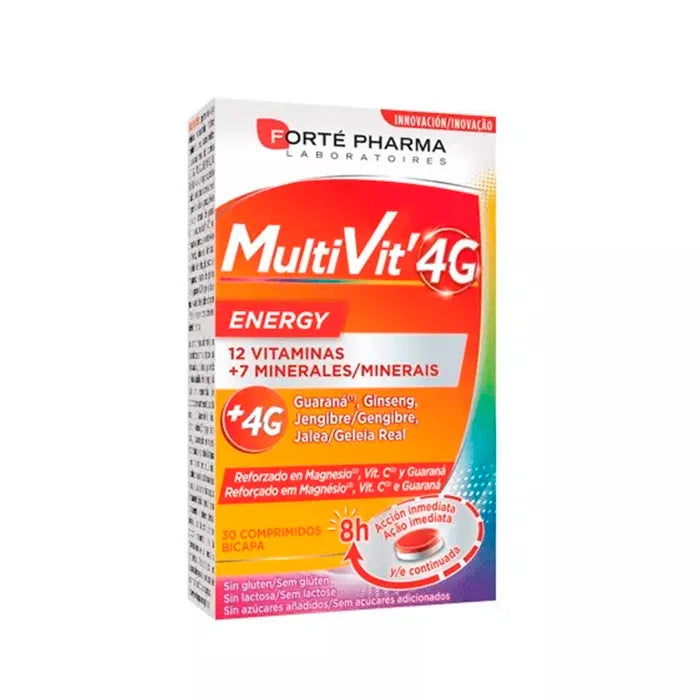 FORTÉ Pharma Multivit 4 g Energy, 30 tablets