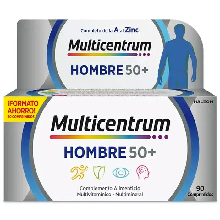 Multicentrum Men 50+, 90 tablets