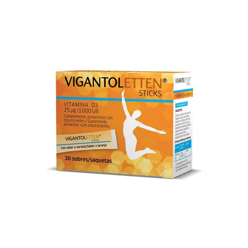 Merck Vigantoletten Vitamina D3 Sticks, 30 Units