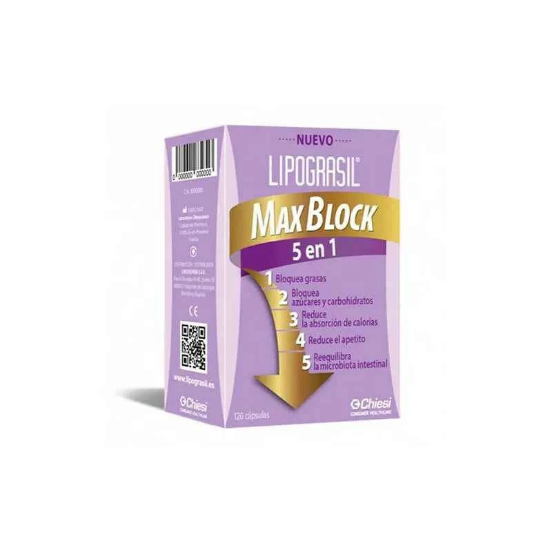 Lipograsil Max Block 5 in 1, 120 capsules
