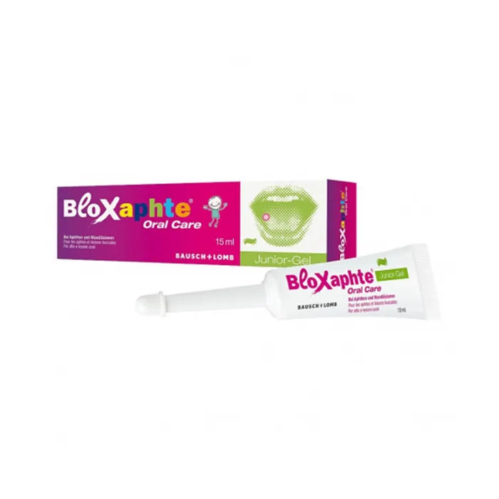 Bausch LOMB Bloxaphte Aftas Junior – Gel, 15 ml