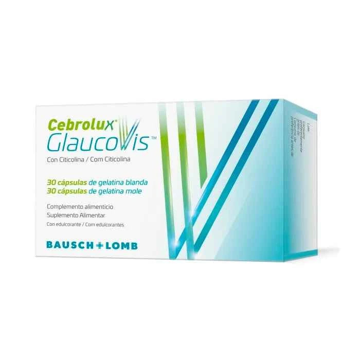 Bausch LOMB Cebrolux Glaucovis Tm, 30 capsules