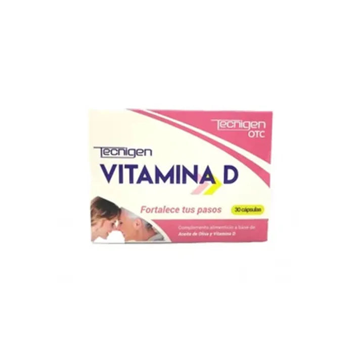 OTC TecniGen Vitamin D, 30 capsules