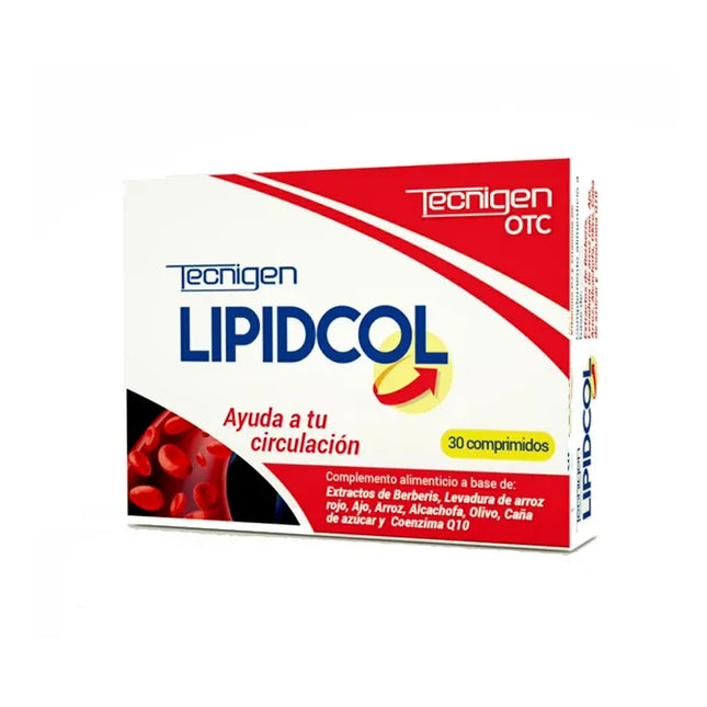 OTC TecniGen Lipidcol, 30 tablets