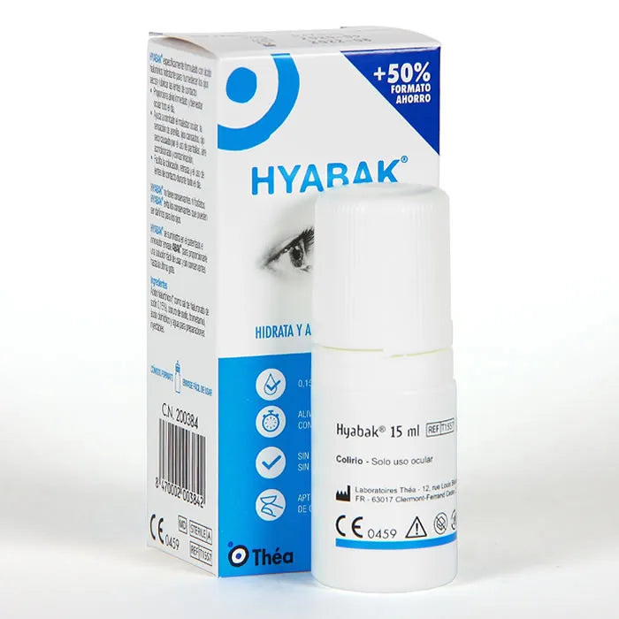 Hyabak Eye Lubricant, 15 ml