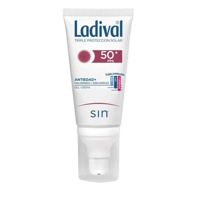 Ladival Anti-Aging Gel – Cream Fps50+ Unisex, 50 ml