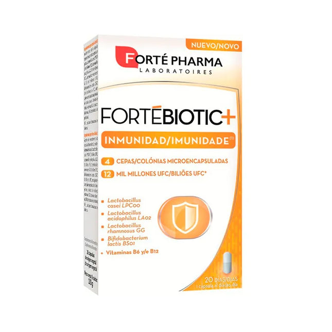 FORTÉ Pharma Fortebiotic+ Immunity, 20 capsules