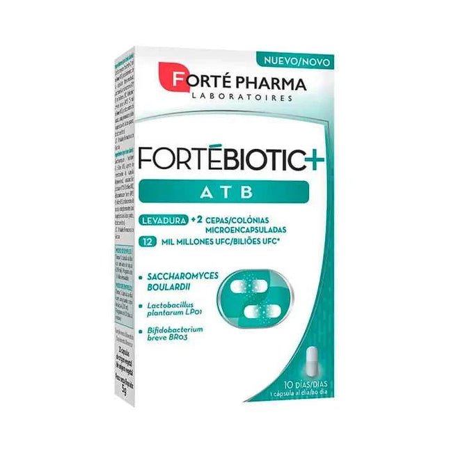 FORTÉ Pharma Fortebiotic+ Atb, 10 capsules