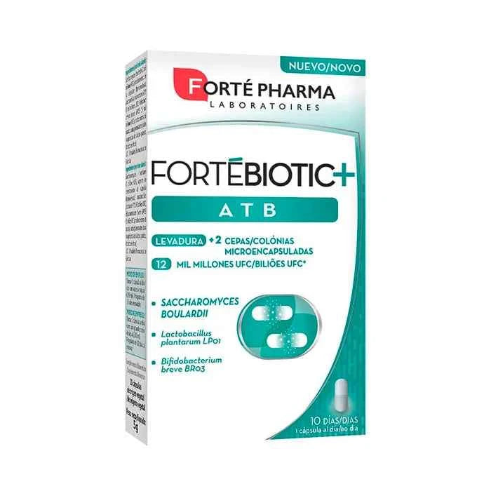 FORTÉ Pharma Fortebiotic+ Atb, 10 capsules