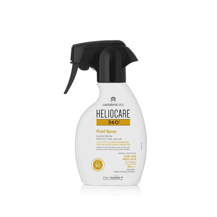 Heliocare 360º Fluid – Spray Spf50 Unisex, 250 ml