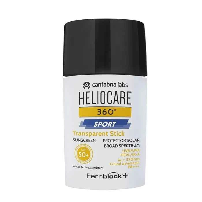 Heliocare 360º Sportsun Clear Stick Spf 50+ Unisex, 25 g