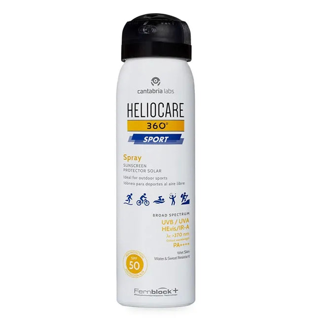Heliocare 360º Sport Sunscreen – Spray Spf50 Unisex, 100 ml