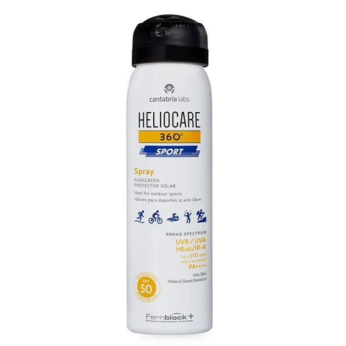 Heliocare 360º Sport Sunscreen – Spray Spf50 Unisex, 100 ml