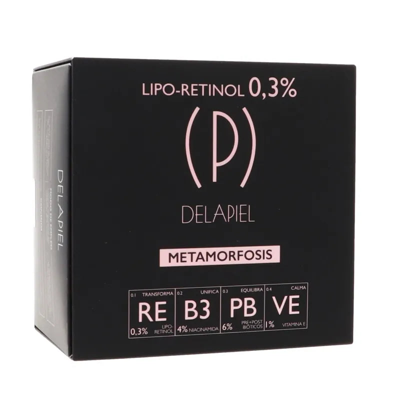 Delapiel Ampoules Metamorphosis Lipo-Retinol 0.3% Unisex, 15x2 ml