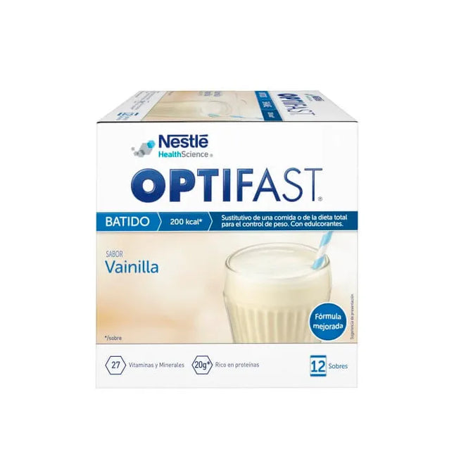 Optifast Vanilla Milkshake 9 Sachets, 54 g