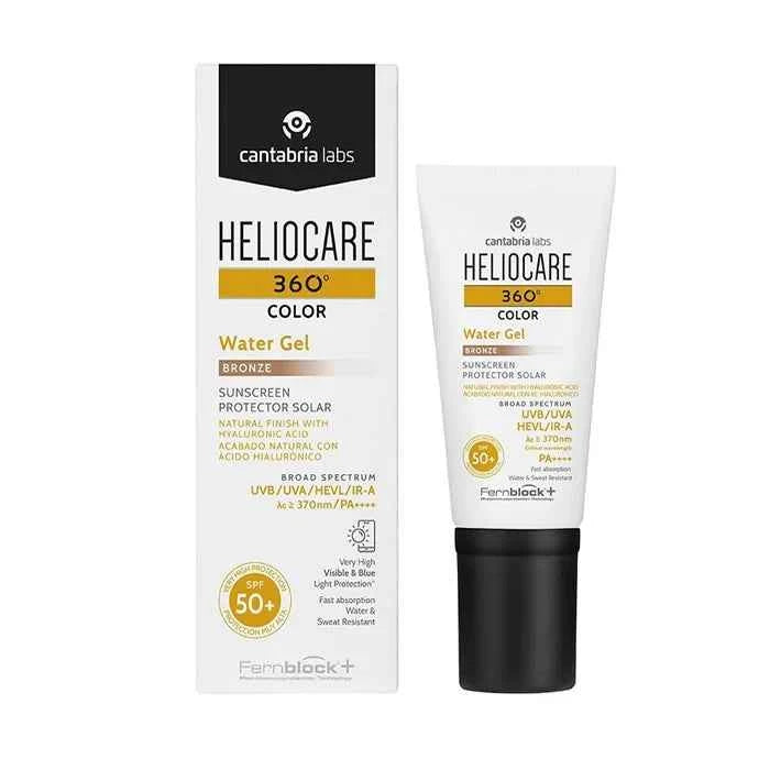 Heliocare Water – Gel 360º Colour Bronze Spf50+ Unisex, 50 ml