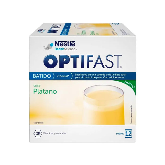 Optifast Banana Smoothie 9 Sachets, 54 g