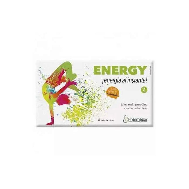 Pharmasor Energy 20 Viales, 15 ml