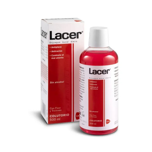 Lacer Mouthwash, 500 ml