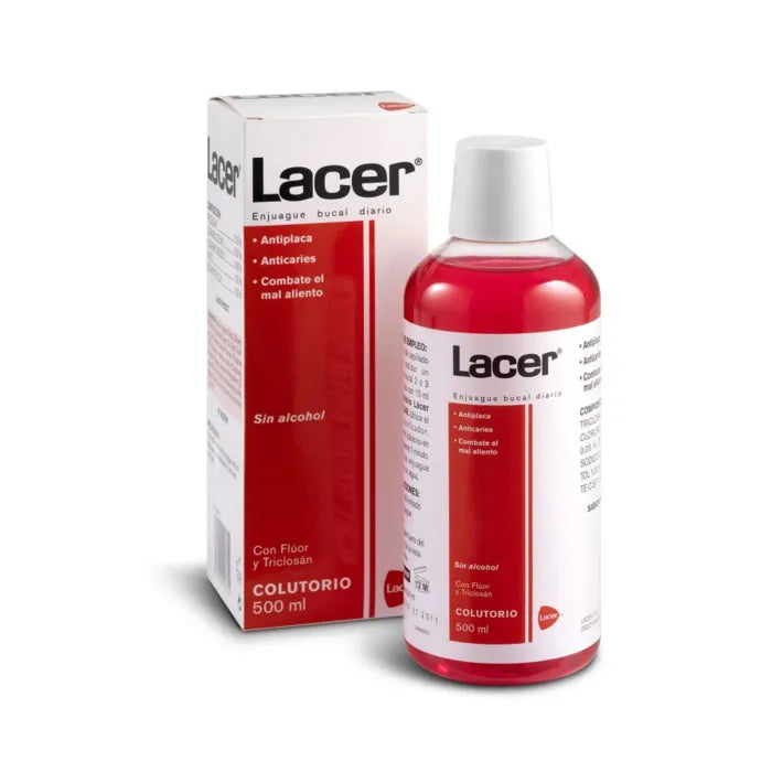 Lacer Mouthwash, 500 ml