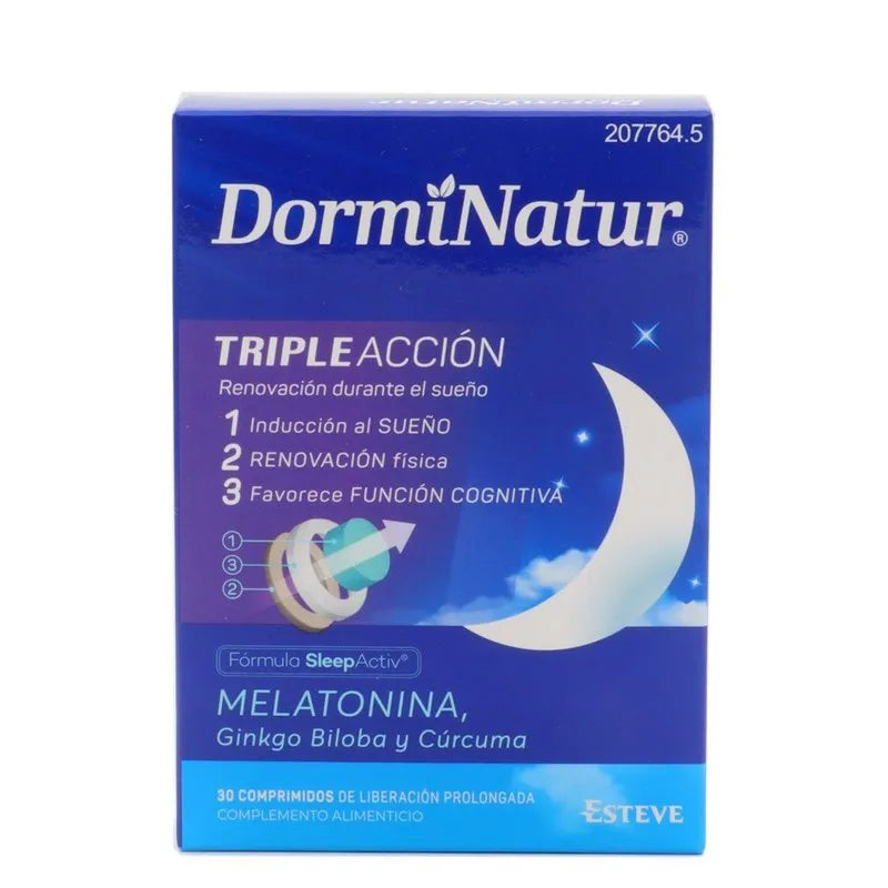 Esteve Dorminatur Triple Action, 30 tablets