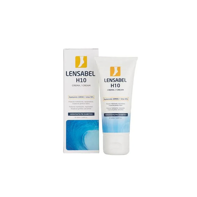 Lensabel H10 Crema Hidratante Pie Diabético, 60 ml