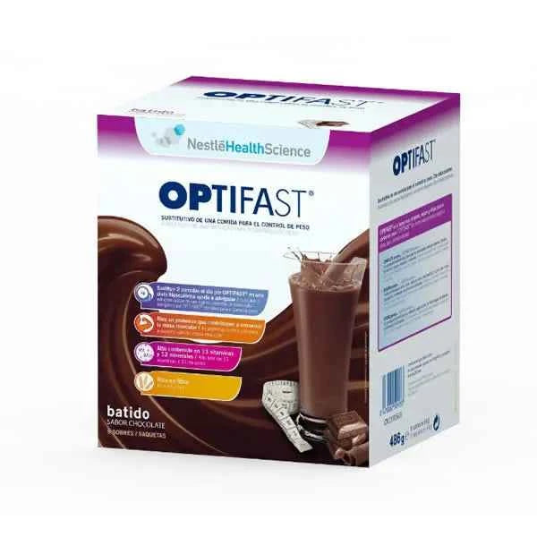 Optifast Batido Chocolate, 9 Units