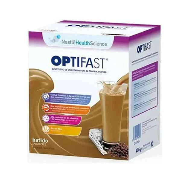 Optifast Coffee Flavored Smoothie, 9 Units