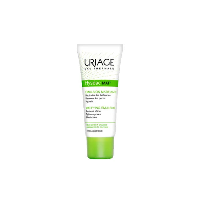 Uriage Hyséac Mat Matifying Emulsion Unisex, 40 ml