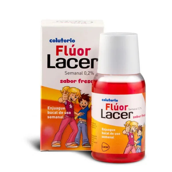 Lacer™ Fluoride 0,2 Strawberry Mouthwash, 100 ml